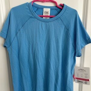Athleta Girl Light Blue Tee
